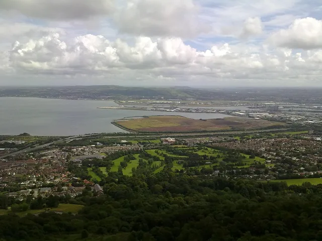 belfast, ireland, northern, irish, islands, europe, uk, capital, city, greenery, lands, nature, water, skies, sky, cloudy, white, fluffy, clouds, landscape, flora, trees, plants, geography, industrial, cities, urban, tourist, places. Northern Ireland cross-border content for clients trading with Ireland